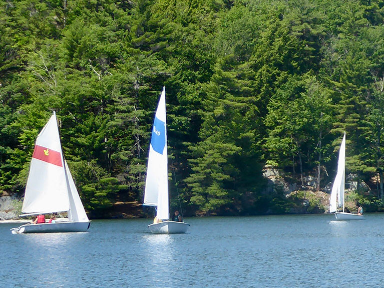 sail boats on lake