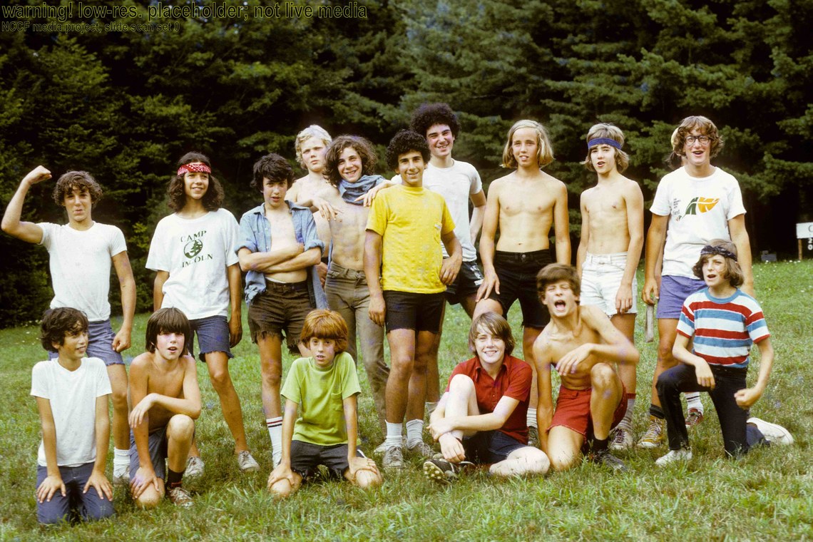 Group of boys in the 70's